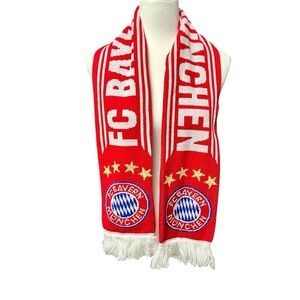 FC Bayern Munchen Scarf Soccer Fan Athletic Sports Fusball Munich Blokecore
